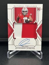 2025 Panini National Treasures Collegiate Rookie Signatures Quinshon Judkins #11 card