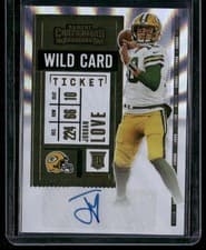 Jordan Love 2020 Panini Contenders card