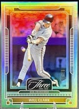 2025 Panini Three and Two Base Set Will Clark #118 card