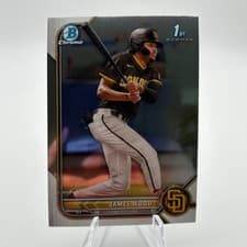 James Wood 2022 Bowman Chrome Prospects card