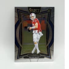 Drake Maye 2024 Panini Select card