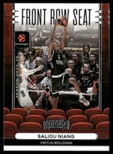 2025-26 Panini Contenders EuroLeague Front Row Seat Saliou Niang #24 card
