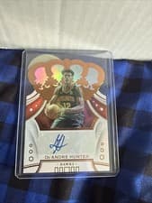 De'Andre Hunter 2019 Panini Crown Royale Rookie Autographs card