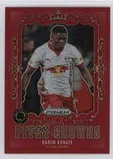 2025 Panini Prizm FIFA Club World Cup Pitch Crowns Karim Konate #18 card