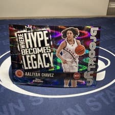 2025 Topps Chrome McDonald's All American Where Hype Becomes Legacy Aaliyah Chavez #HL-6 card