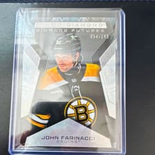 2025-26 Upper Deck Black Diamond Diamond Futures John Farinacci #BDF-JF card