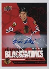 2025-26 Upper Deck Chicago Blackhawks Centennial Box Set Autographs Eric Daze #60 card
