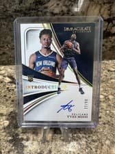 2024-25 Panini Immaculate Collection Immaculate Rookie Introductions Set Yves Missi #8 card