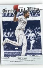 2026 Topps 2025 Greatest Hits James Wood #GH-4 card