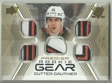 2024-25 Upper Deck Premier Premier Gear Rookies Cutter Gauthier #PGR-CG card