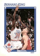Bernard King 1991-92 Hoops Base Set card