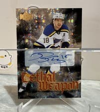 2025-26 SkyBox Metal Universe Lethal Weapon Auto Robert Thomas #LW-18 card