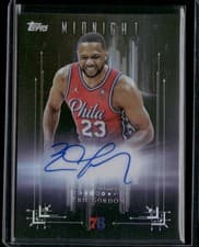 2025-26 Topps Midnight Dark Marks Signatures Eric Gordon #DM-EG card
