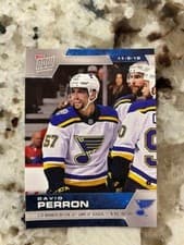 David Perron 2019 Topps Now NHL Stickers card