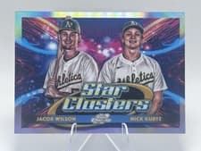 2025 Topps Cosmic Chrome Star Clusters Nick Kurtz/Jacob Wilson #DSC-6 card