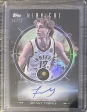 2025-26 Topps Midnight Midnight Oil Marks Johnny Furphy #MO-JF card