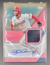 2026 Topps Major League Material Autographs Dylan Crews #MLM2-DC card