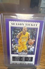 Kobe Bryant 2019 Panini Contenders Draft Picks card