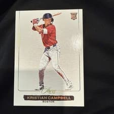 2025 Panini Three and Two Blank Slate Kristian Campbell #12 card