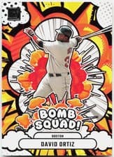 2025 Donruss Bomb Squad David Ortiz #9 card