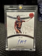 Ja Morant 2020 Panini Flawless Collegiate Legacy Autographs card