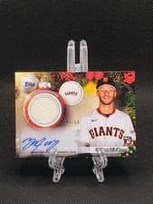 2025 Topps Holiday Autographed Relics Grant McCray #PAR-GM card