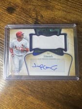 2026 Topps Tier One Autographed Tier One Jumbo Relics Jim Edmonds #AT1JR-JE card