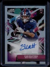 Cam Skattebo 2025 Topps Cosmic Chrome Cosmic Chrome Autographs card