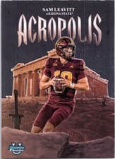 2025 Bowman University Chrome Acropolis Sam Leavitt #A-8 card