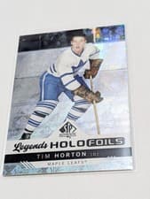 2024-25 SP Authentic Holofoil Legends Tim Horton #HFL-20 card
