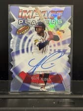 2024 Bowman's Best Impact Players Autographs Ozzie Albies #IPA-OA card