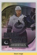 2025-26 Upper Deck Credentials Bright Cellys Quinn Hughes #BC-18