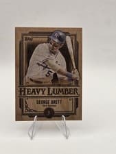 2025 Topps Update Heavy Lumber George Brett #HL-47 card