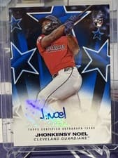 2025 Topps Baseball Stars Autographs Jhonkensy Noel #BSA-JN card