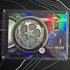 2025-26 Topps UEFA Club Competitions Starball Commemorative Relics Estêvão Willian #SCR-EW card