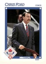 Chris Ford 1991-92 Hoops Base Set card