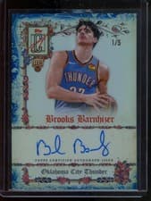 2025-26 Topps Signature Class Manuscripts Brooks Barnhizer #MS-BB card