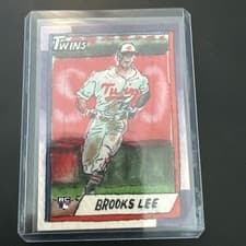 2025 Topps Shoebox Treasures First Light Rookies - 1990 Redux Brooks Lee #FL-2 card