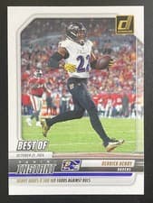 Derrick Henry 2025 Donruss Best of Instant card