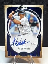 2026 Topps Tier One Prime Performers Autographs Jorge Posada #PPA-JP card