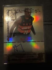2025-26 Topps Signature Class Manuscripts Alex Sarr #MS-AS card