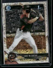 Jake McCarthy 2018 Bowman Draft card