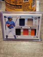 2024 Panini Boys of Summer Five Tool Player Materials Luisangel Acuna #FT-LA card