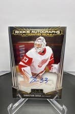 2024-25 O-Pee-Chee Platinum Rookie Autographs Sebastian Cossa #R-SB card