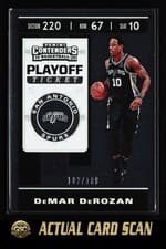 DeMar DeRozan 2019 Panini Contenders card