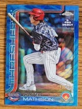2025 Topps Pro Debut Chrome Carter Mathison #PDC-88 card