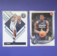 Anthony Edwards 2024 Panini NBA Hoops card