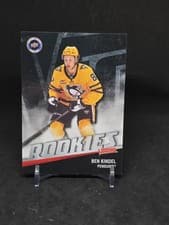 2026 Upper Deck National Hockey Card Day UD Victory Black Rookies Ben Kindel #V-18 card