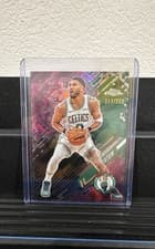 Jayson Tatum 2025 Topps Chrome Go Time card