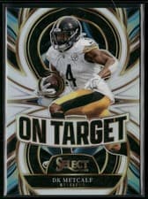 2025 Panini Select On Target DK Metcalf #21 card